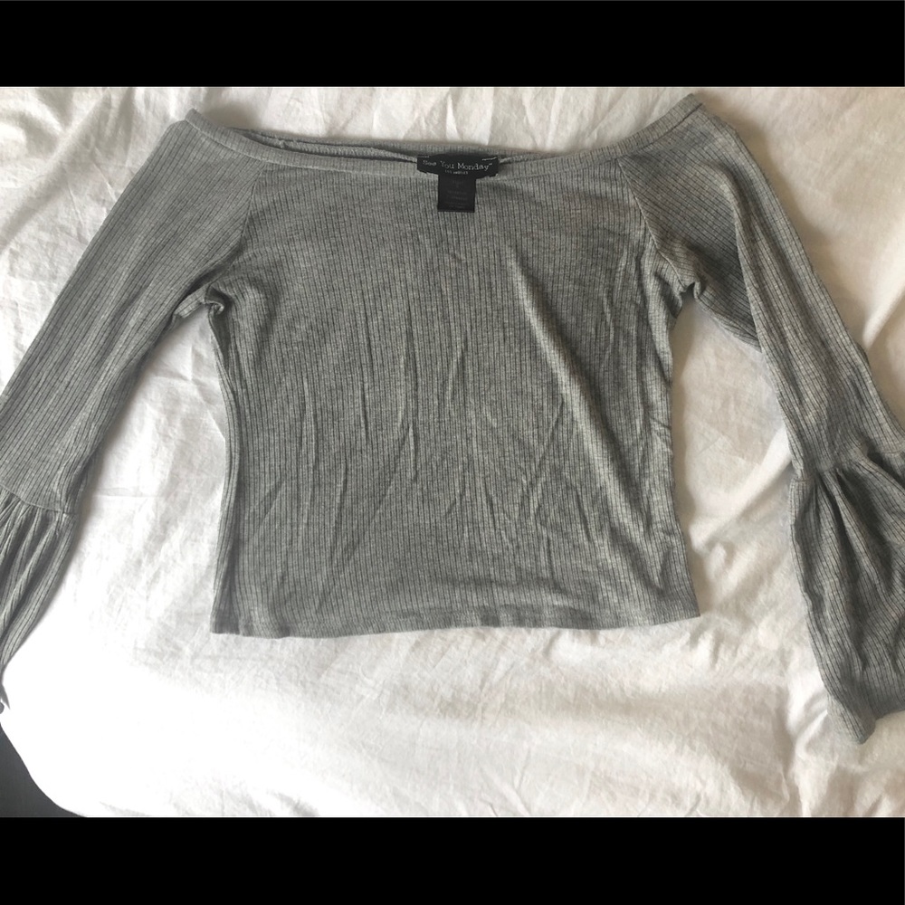 see you monday crop top